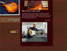 Tablet Screenshot of forresterkustoms.com
